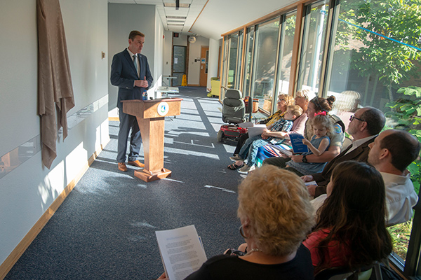 Donald L. Whitman dedication