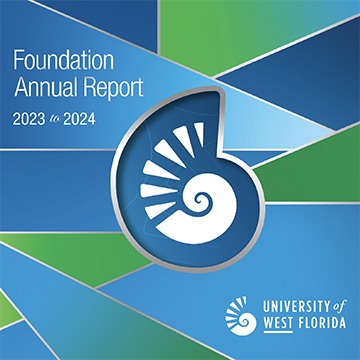 Cover of the 2023-24 Foundation Annual Report.