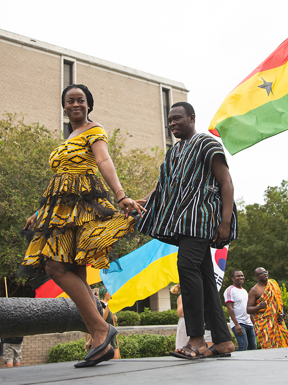 uwf international programs celebrating african history and heritage on the cannon greens	