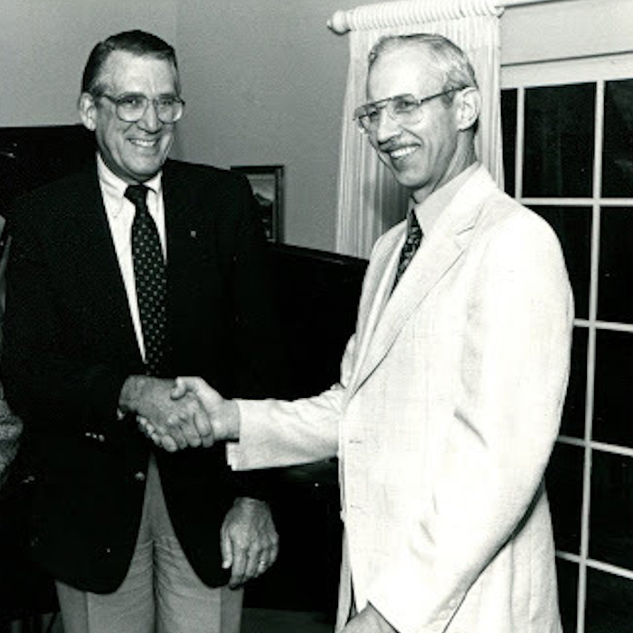Dr. Milton Usry and Dr. Peter Young